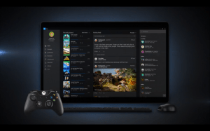 The Xbox One - Windows 10 experience.