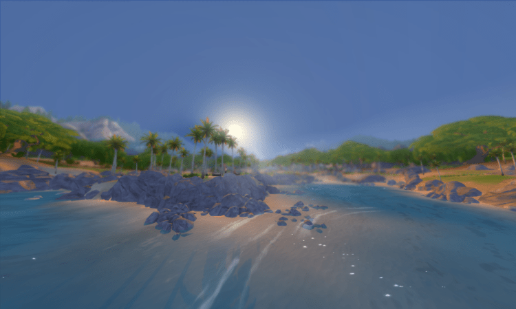 An image displaying the new beach mod.