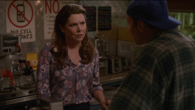 Lorelai has some issues | Gilmore Girls: A Year in the Life.